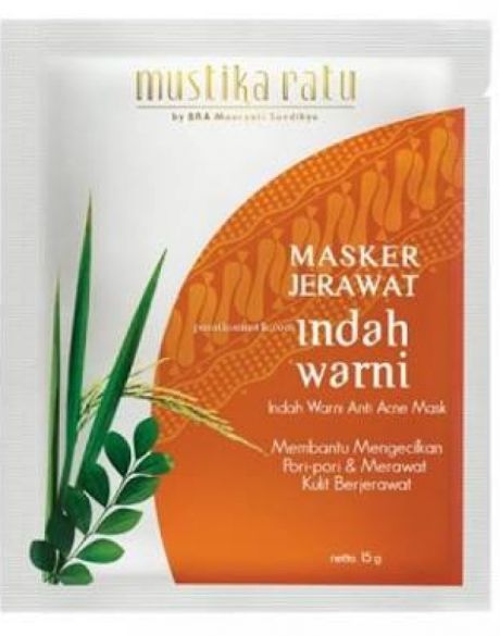 Masker Jerawat Indah Warni - Review Female Daily
