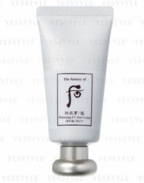 the history of whoo whitening cc sun cream