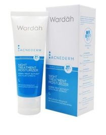 Wardah Acnederm Night Treatment Moisturizer Acnederm  