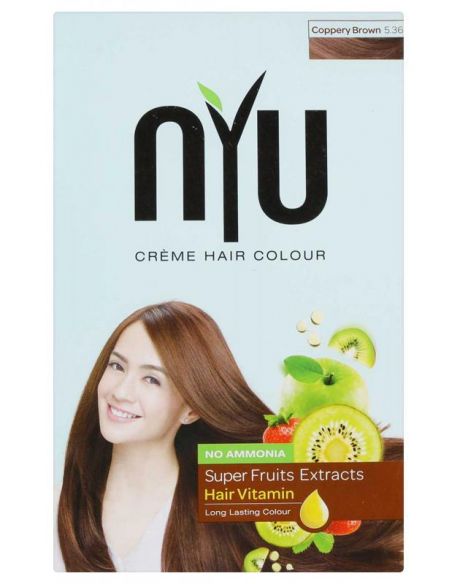 NYU Hair Colour Creme Hair Colour Coppery Brown 5 36 