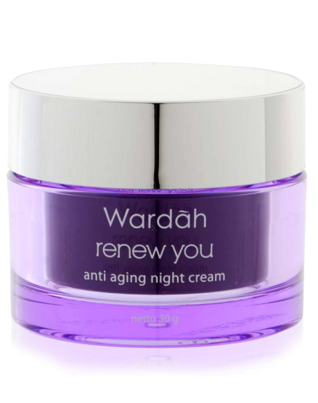 Wardah Renew You Anti Aging Night Cream - Review Female Daily